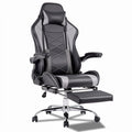 **Ergonomische Gamingstoel met Verstelbare Voetensteun**