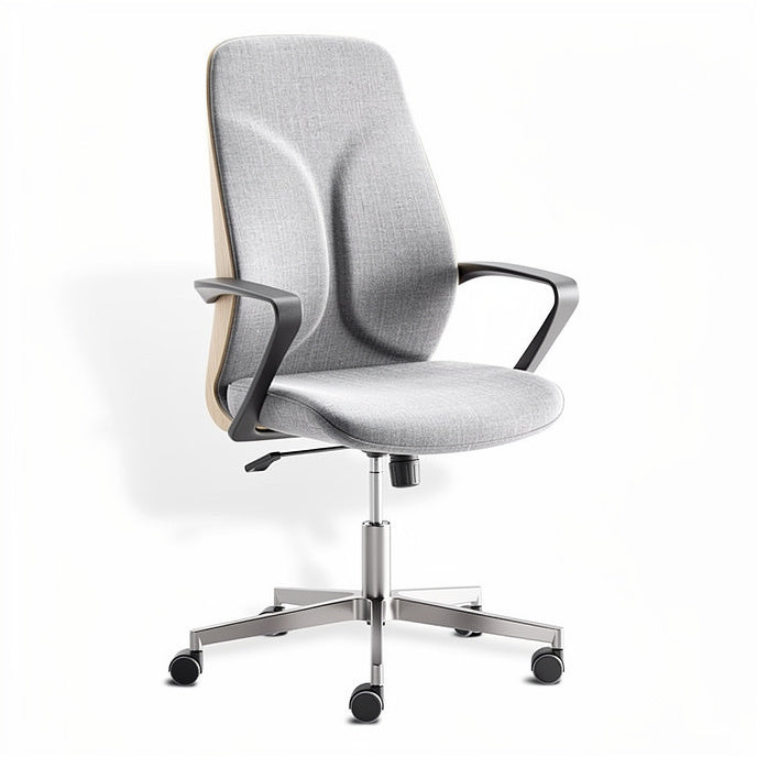 **Technische titel in het Nederlands: Ergonomische bureaustoel met verstelbare armleuningen en moderne uitstraling**