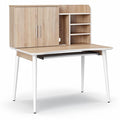 **Moderne en Functionele Bureau met Opbergruimte**