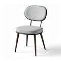 **Moderne bureaustoel met stoffen zitting en metalen frame**